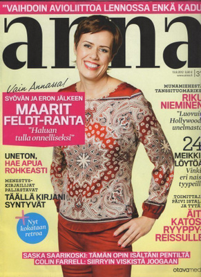 Anna n:o 37 2012 Maarit. Merja. Riku. Päivi & Anna. Taina.