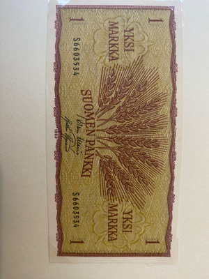 1 markka 1963 346kpl