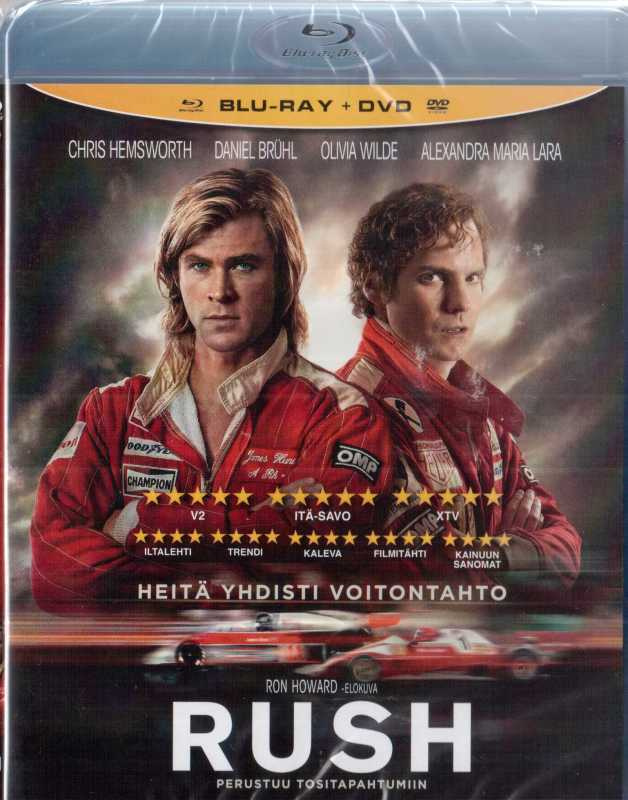 RUSH blu-ray (UUSI MUOVISSA)