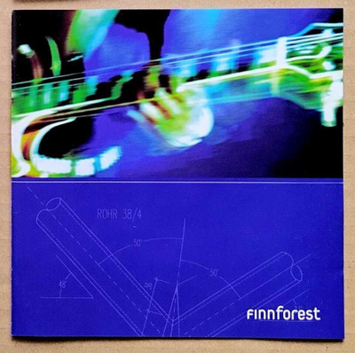 T. HALONEN & BIG BORE: Finnforest – CD 2000 Frank Robson ym.