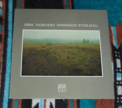 ERNA TAURO & BO ANDERSSON ~ Syyslaulu ~ LP Love Records