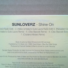 Sunloverz - Shine On CDS - pikkukuva 3