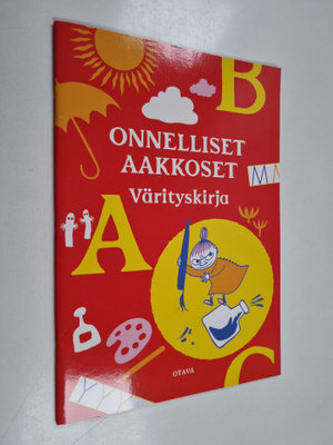 Onnelliset aakkoset - värityskirja : Värityskirja