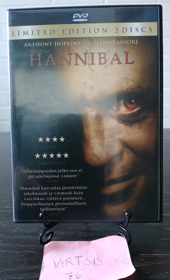 Hannibal limited edition 2 levyä dvd