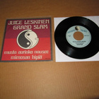 Juice Leskinen Grand Slam 7" Musta Aurinko Nousee,PS 1985 - pikkukuva 1