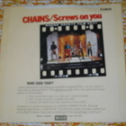 7" the LATE SHOW - Chains - single 1979 new wave,doo-wop EX - pikkukuva 2