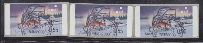 ATM 44 0,55. 0,65 ja 0,9€  3.3-2003 leimalla.