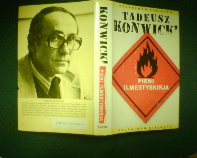 Konwicki PIENI ILMESTYSKIRJA ( 1 p. 1983 ) Sis.pk:t