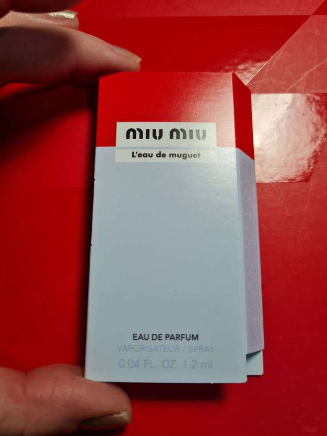 Hajuvesinäyte Miu Miu L'Eau de Muguet