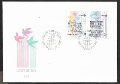 Eurooppa 1985 FDC (LAPE 966-967)