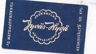 Jyväskylän Jyväs - Hyvä , Höyryleipomo   b517