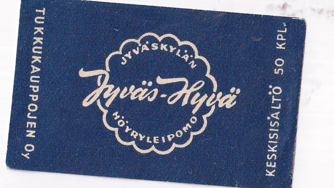 Jyväskylän Jyväs - Hyvä , Höyryleipomo   b517
