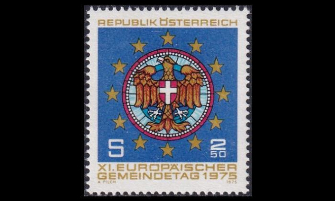 Itävalta 1484 ** Eurooppa-päivä (1975)