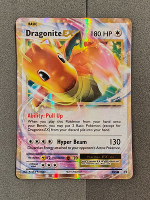 Dragonite EX 72/108 Holo Ultra Rare Pokemon XY Evolutions