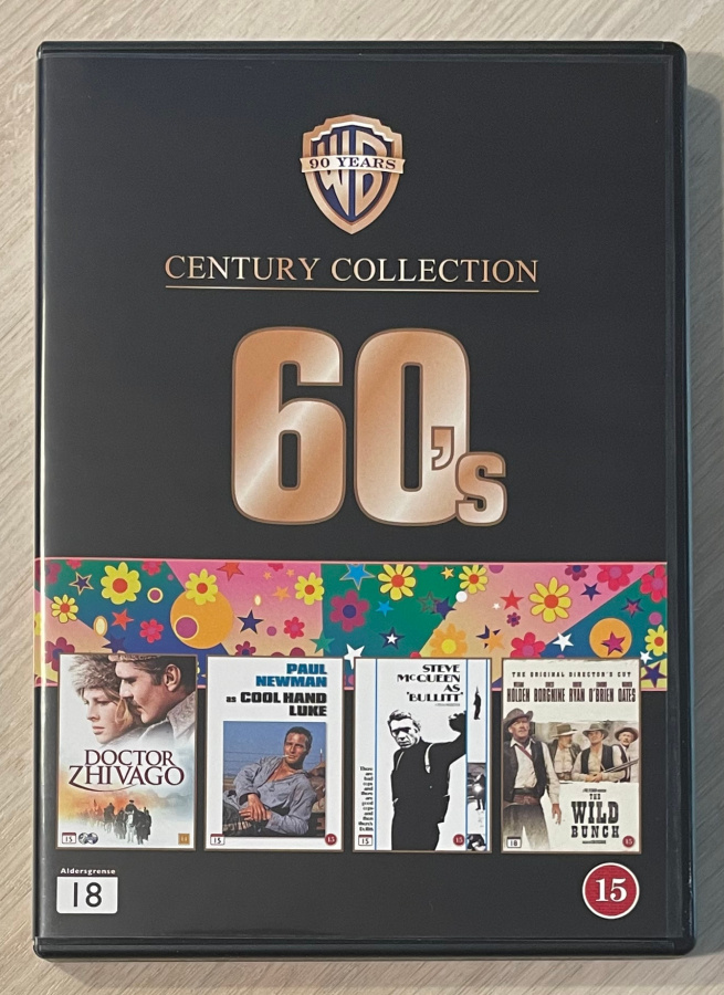 60-luku kokoelma (5DVD) uusi ja muoveissa
