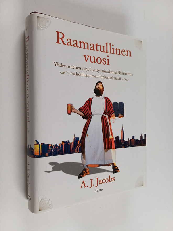A. J. Jacobs : Raamatullinen vuosi : yhden miehen nöyrä y...