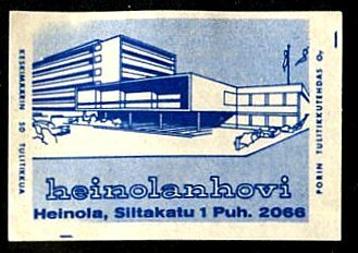 HEINOLANHOVI, HEINOLA, Porin Tulitikkutehdas