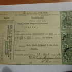 1922 Hanko pakettikortti Vankiloiden Margariinitehdas Turku - pikkukuva 1