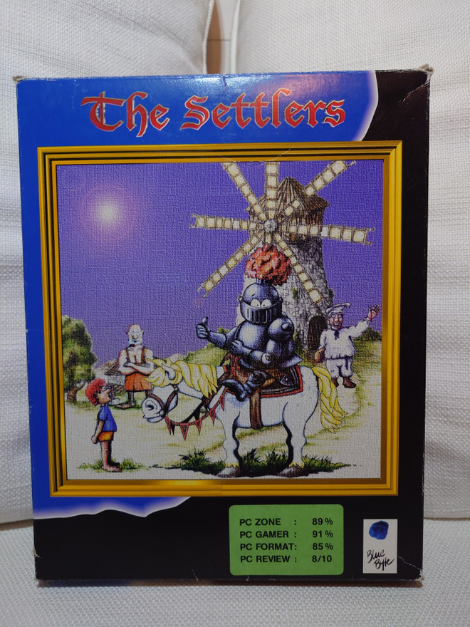 PC big box: The Settlers (BlueByte, 1994) - paras peli ikinä