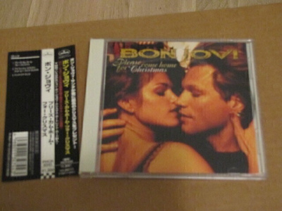 Bon Jovi Please come home for Christmas cd ep japani '95 obi