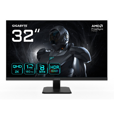 GIGABYTE GS32QA 32” QHD Gaming Monitor - 2560 x 1440, 180Hz,