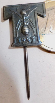 VANHA Merkki Talkoot Talkoomuurahainen 1945