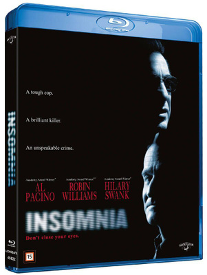 Insomnia, 2002 (suomitekstit, Nolan, uusi Blu-ray muoveissa)