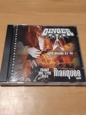 Ginger – Live Begins At 40 CD