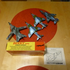 Dinky toys 722 sekä Dinky 731, Dinky 729, metallia kaikki - pikkukuva 3