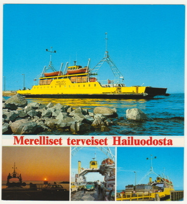 Hailuoto autolautta Merilintu