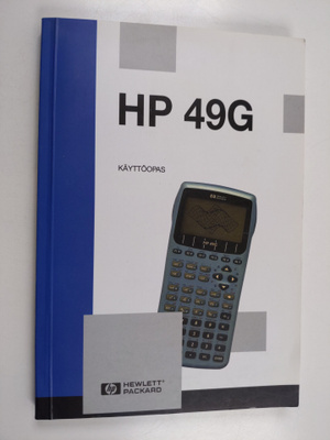 HP 49G : käyttöopas