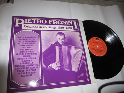 Pietro Frosini – Original Recordings 1920-1935 + SIGNEERAUS