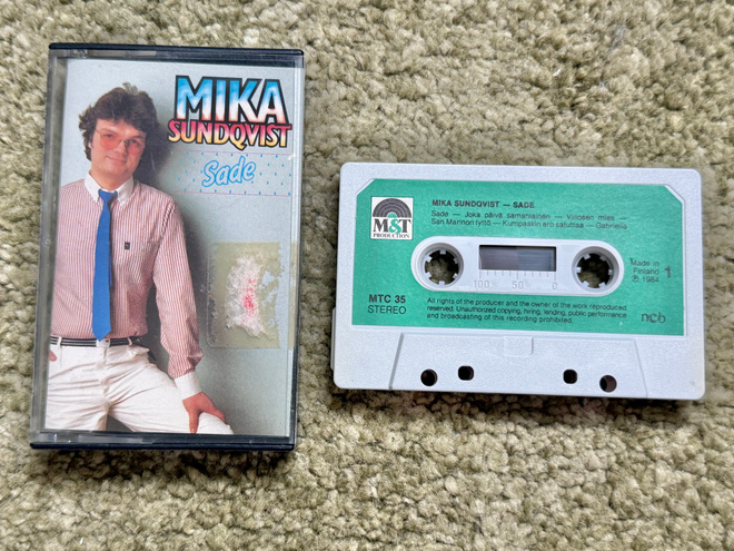 Mika Sundqvist sade 1984 c kasetti