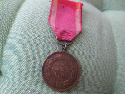 Vapauden Mitali 2 Lk--1939  Talvisodasta