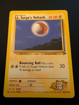 Lt. Surge's Voltorb Pokemon Gym Challenge