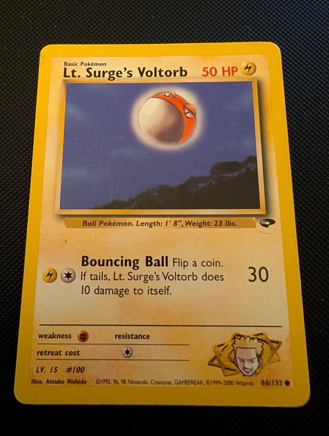 Lt. Surge's Voltorb Pokemon Gym Challenge