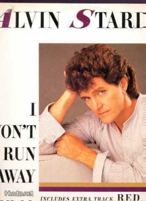 ALVIN STARDUST :: I WON'T RUN AWAY /+ 2 :: VINYYLI 12" 1984