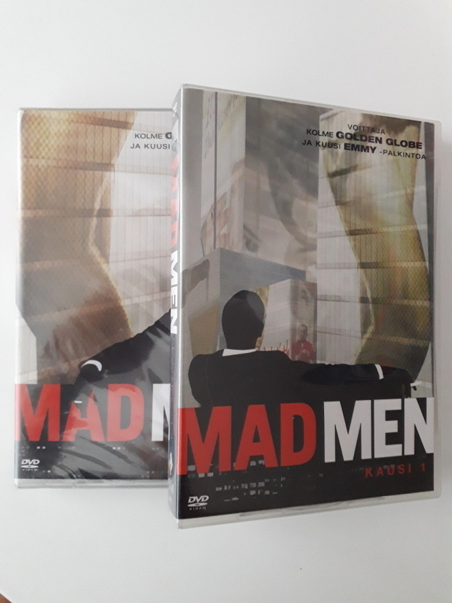 Mad Men, 1. Kausi ja 2. Kausi ( 8 levyä ) - DVD Boxit