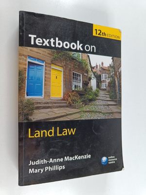 Mary Phillips ym. : Textbook on Land Law