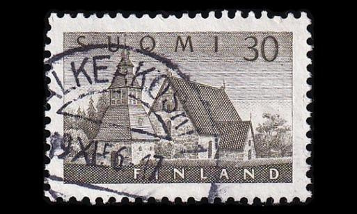 454 o Lammin kirkko Valkeakoski 19.XI.56 (1956)
