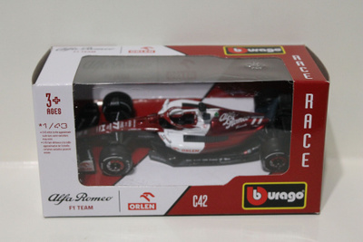 Bburago Alfa-Romeo F1 Valtteri Bottas