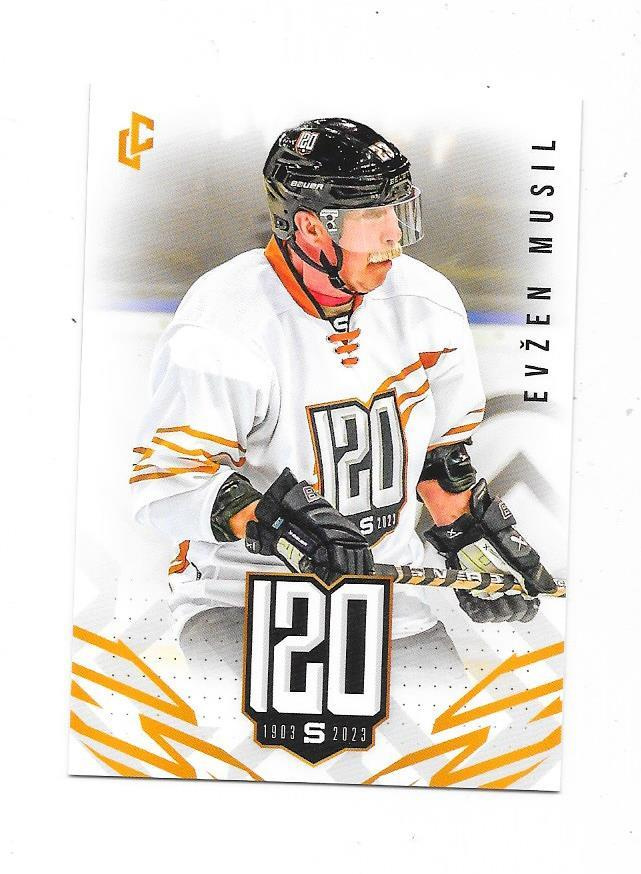2023 Sparta Praha 120 Ann #24 Evzen Musil  ex Kärpät
