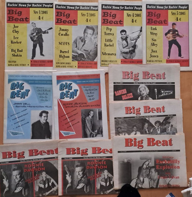 Big Beat Kotimainen Rock'n'Roll/Rockabilly ym. musiikkilehti