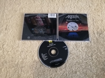 ANTHRAX - Persistence Of Time CD