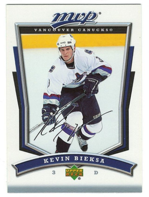 07-08 Upper Deck MVP #68 Kevin Bieksa