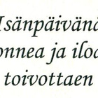 Iloista Isänpäivää, käyttämätön - pikkukuva 2