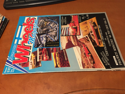 SUOMEN WHEELS MAGAZINE 3/1987 HYVÄ