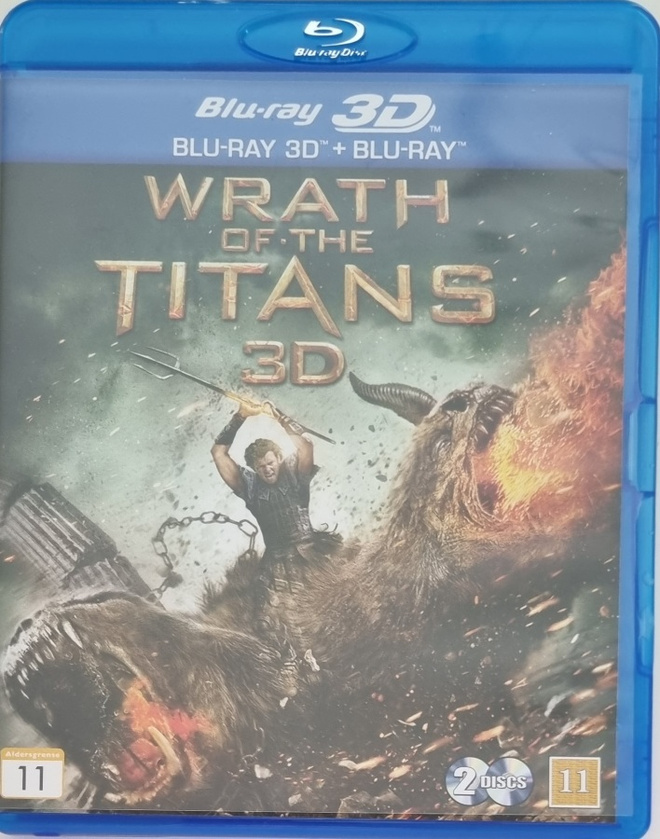 WRATH OF THE TITANS 3D BLU-RAY + BLU-RAY (2 DISC)