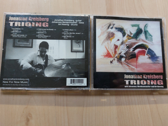 JONATHAN KREISBERG – TRIOING orig. UK  2002  CD NFN 0001
