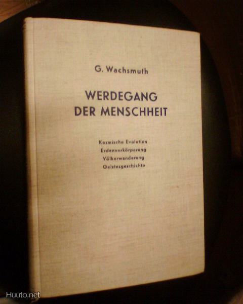 G. Wachsmuth  WERDEGANG DER MENSCHHEIT (1 p. 1953)